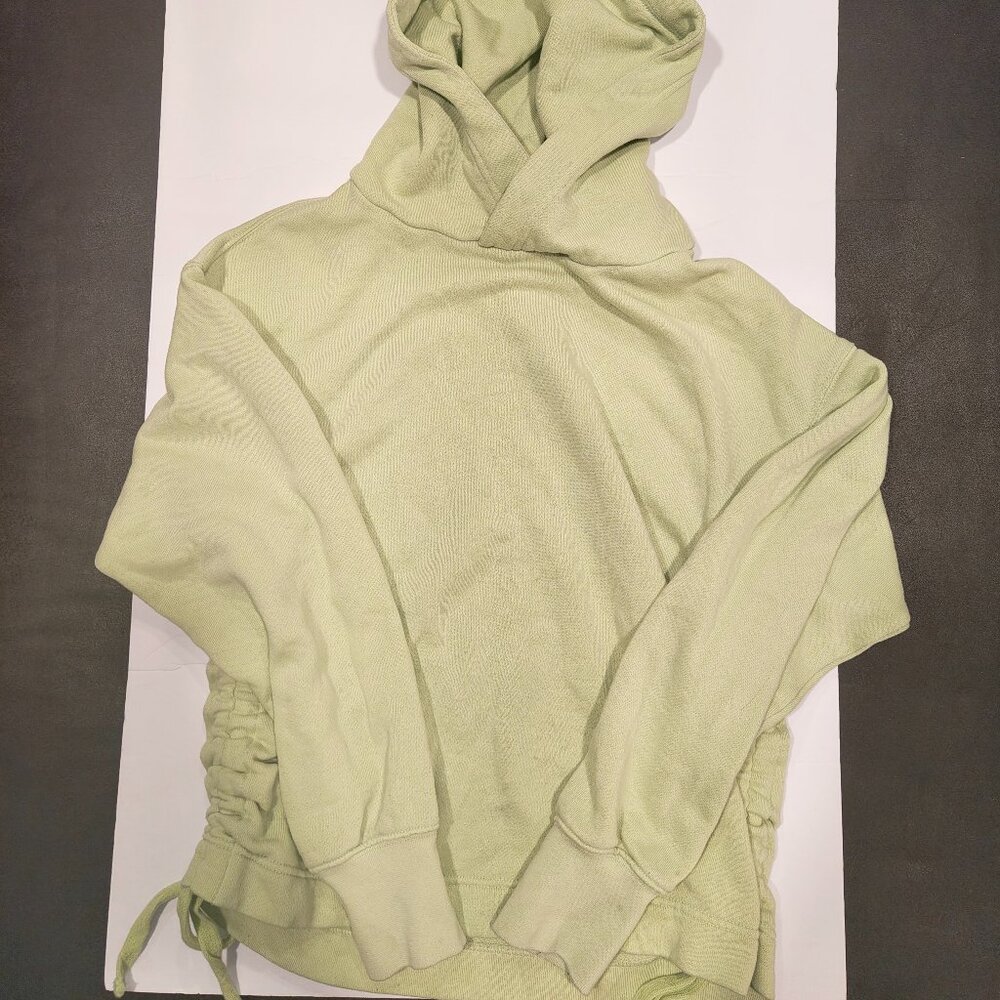 Women's Aerie Offline Light Pastel Green Drawstring Hoodie Soft Small